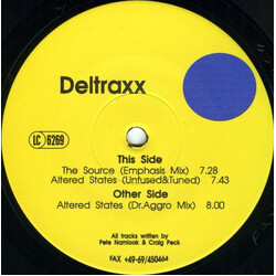 Deltraxx Deltraxx USED VINYL 12INCH 45 RPM LIMITED EDITION