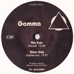 Gamma (2) Gamma USED VINYL 12INCH LIMITED EDITION