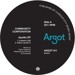Community Corporation Aquifer EP USED VINYL 12INCH 33 S RPM EP