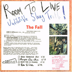 The Fall Room To Live Vinyl LP USED