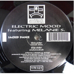 Electric Mood / Melanie Santiago Sacred Dance USED VINYL 12INCH 33 S RPM