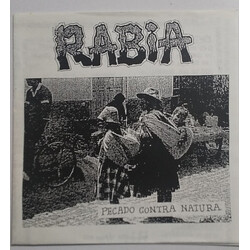 Rabia (4) Pecado Contra Natura USED VINYL 7INCH 33 S RPM EP WHITE LABEL