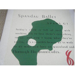 Spandau Ballet Through The Barricades USED VINYL 7INCH 45 RPM LIMITED EDITION