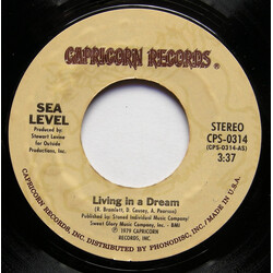 Sea Level Living In A Dream USED VINYL 7INCH 45 RPM SINGLE STYRENE