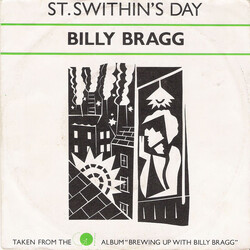 Billy Bragg St. Swithin's Day / A New England USED VINYL 7INCH