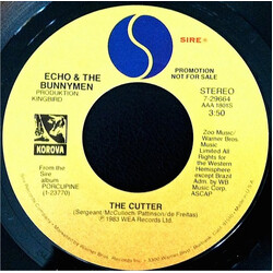 Echo & The Bunnymen The Cutter USED VINYL 7INCH PROMO SINGLE