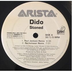Dido Stoned USED VINYL 12INCH 33 S RPM PROMO