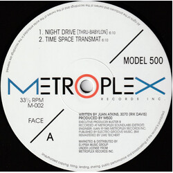 Model 500 Night Drive [Thru-Babylon] USED VINYL 12INCH 33 S RPM REISSUE REMASTERED STEREO
