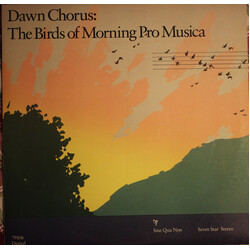 Robert J. Lurtsema Dawn Chorus: The Birds of Morning Pro Musica Vinyl LP USED