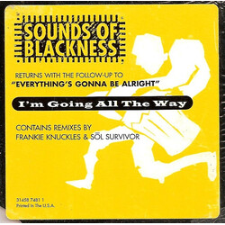 Sounds Of Blackness I'm Going All The Way Vinyl 12" USED