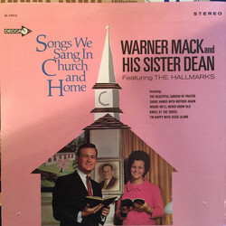 Warner Mack / Willa Dean McPherson McCaskell / The Hallmarks (2) Songs We Sang In Church And Home Vinyl LP USED