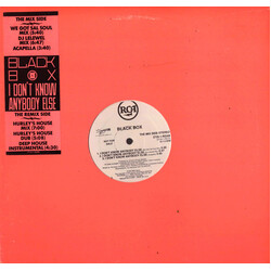 Black Box I Don't Know Anybody Else USED VINYL 12INCH PROMO 33 S RPM