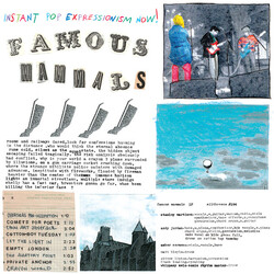 Famous Mammals Instant Pop Expressionism Now! Vinyl LP USED