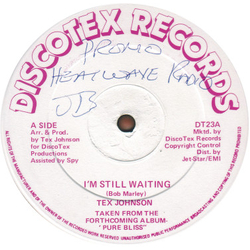 Tex Johnson I'm Still Waiting Vinyl 12" USED