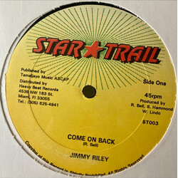 Jimmy Riley Come On Back Vinyl 12" USED