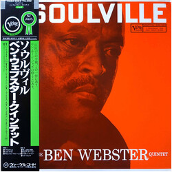 The Ben Webster Quintet Soulville Vinyl LP USED