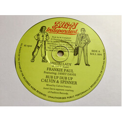 Frankie Paul / Janet Lee Davis Mistri Lady Vinyl 12" USED