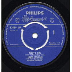Susan Maughan / Wally Stott And His Orchestra And Chorus Bobby's Girl USED VINYL 7INCH 45 RPM