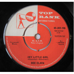 Dee Clark Hey Little Girl USED VINYL 7INCH 45 RPM SINGLE