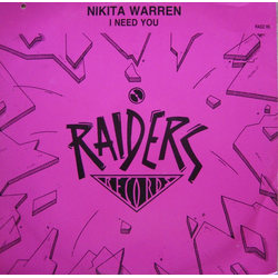 Nikita Warren I Need You Vinyl 12" USED