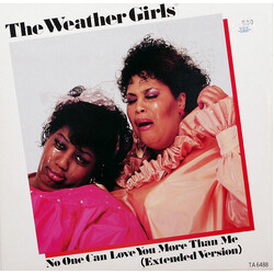 The Weather Girls No One Can Love You More Than Me USED VINYL 12INCH