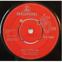 The Fourmost Hello Little Girl Vinyl 7" USED