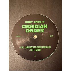 Pixl23 Obsidian Order USED VINYL 12INCH 45 RPM