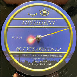 Dissident Not Yet Awaken EP USED VINYL 12INCH EP LIMITED EDITION