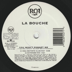 La Bouche You Won't Forget Me USED VINYL 12INCH