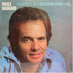 Merle Haggard I'm Always On A Mountain When I Fall Vinyl LP USED