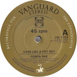 Fonda Rae Over Like A Fat Rat USED VINYL 12INCH 45 RPM SINGLE