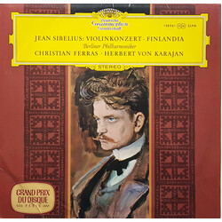 Jean Sibelius / Berliner Philharmoniker / Christian Ferras / Herbert von Karajan Violinkonzert · Finlandia Vinyl LP USED