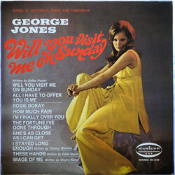 George Jones (2) Will You Visit Me On Sunday Vinyl LP USED
