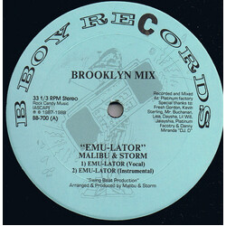 Malibu & Storm Emu-lator USED VINYL 12INCH 33 S RPM