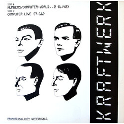 Kraftwerk Numbers USED VINYL 12INCH PROMO 33 S RPM