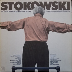 Leopold Stokowski / National Philharmonic Orchestra His Great Transcriptions For Orchestra Vinyl LP USED
