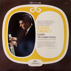 Frédéric Chopin / Rafaël Orozco The Complete Preludes (24 Preludes Op.28, Op.45, Op. Posth.) Vinyl LP USED