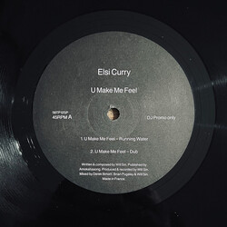 Elsi Curry U Make Me Feel USED VINYL 12INCH 45 RPM PROMO