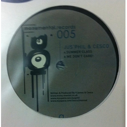 Jus' Phil / Cesco (5) Summer Class / We Don't Care! Vinyl 12" USED