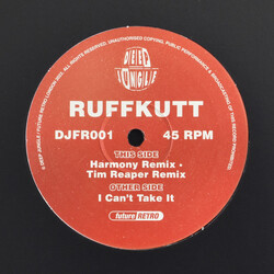 DJ Ruffkutt DJFR001 USED VINYL 12INCH 33 S RPM EP