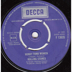The Rolling Stones Honky Tonk Women / Sympathy For The Devil USED VINYL 7INCH 45 RPM STEREO