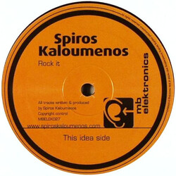Spiros Kaloumenos Rock It Vinyl 12" USED