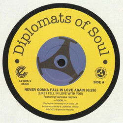 Diplomats Of Soul / Vanessa Haynes Never Gonna Fall In Love Again (Like I Fell In Love With You) USED VINYL 12INCH 45 RPM REISSUE