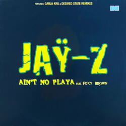 Jay-Z / Foxy Brown Ain't No Playa USED VINYL 12INCH 45 RPM