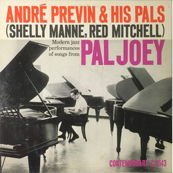 André Previn & His Pals Modern Jazz Performances Of Songs From Pal Joey Vinyl LP USED