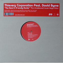 Thievery Corporation / David Byrne The Heart Is A Lonely Hunter (The Unreleased Louie Vega Dubs) USED VINYL 12INCH 33 S RPM 45 RPM LIMITED EDITION