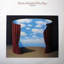Gladys Knight And The Pips Visions Vinyl LP USED