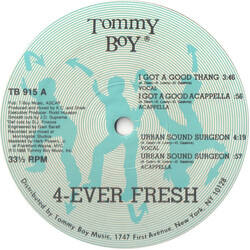 4-Ever Fresh I Got A Good Thang USED VINYL 12INCH 33 S RPM