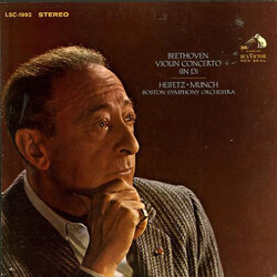 Ludwig van Beethoven / Jascha Heifetz / Charles Munch / Boston Symphony Orchestra Violin Concerto (In D) Vinyl LP Box Set USED