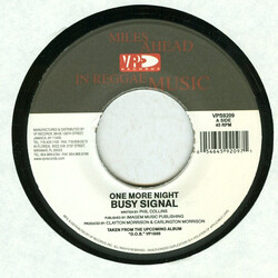 Busy Signal One More Night / Picante USED VINYL 7INCH 45 RPM